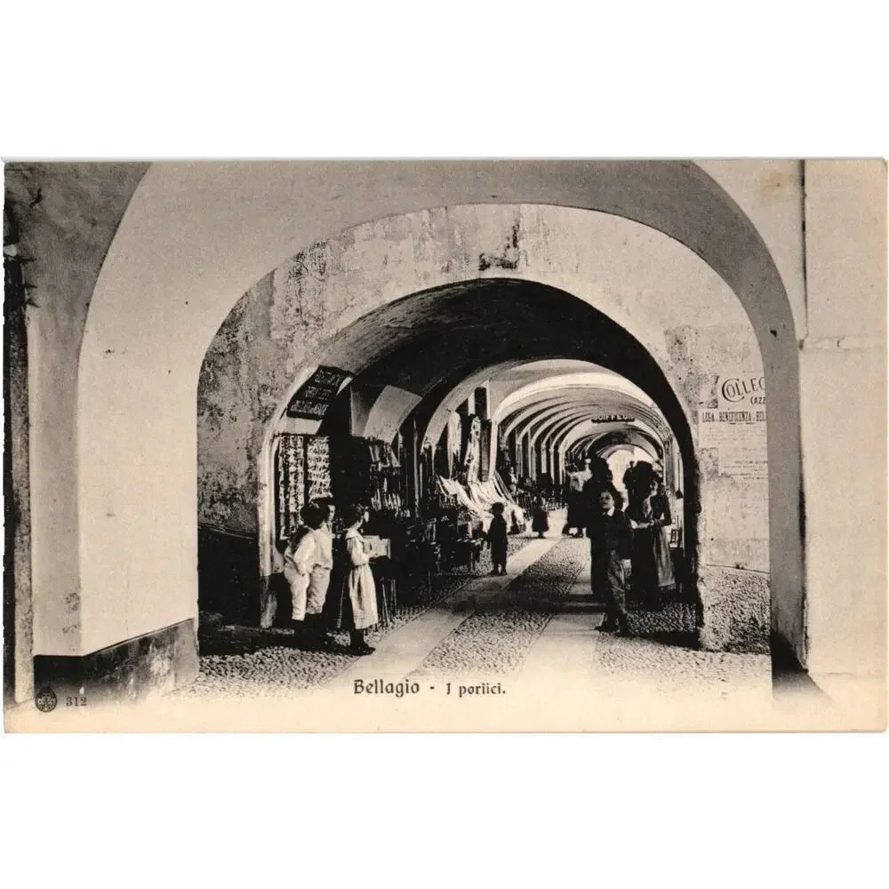 Bellagio Italy Porilici Postcard